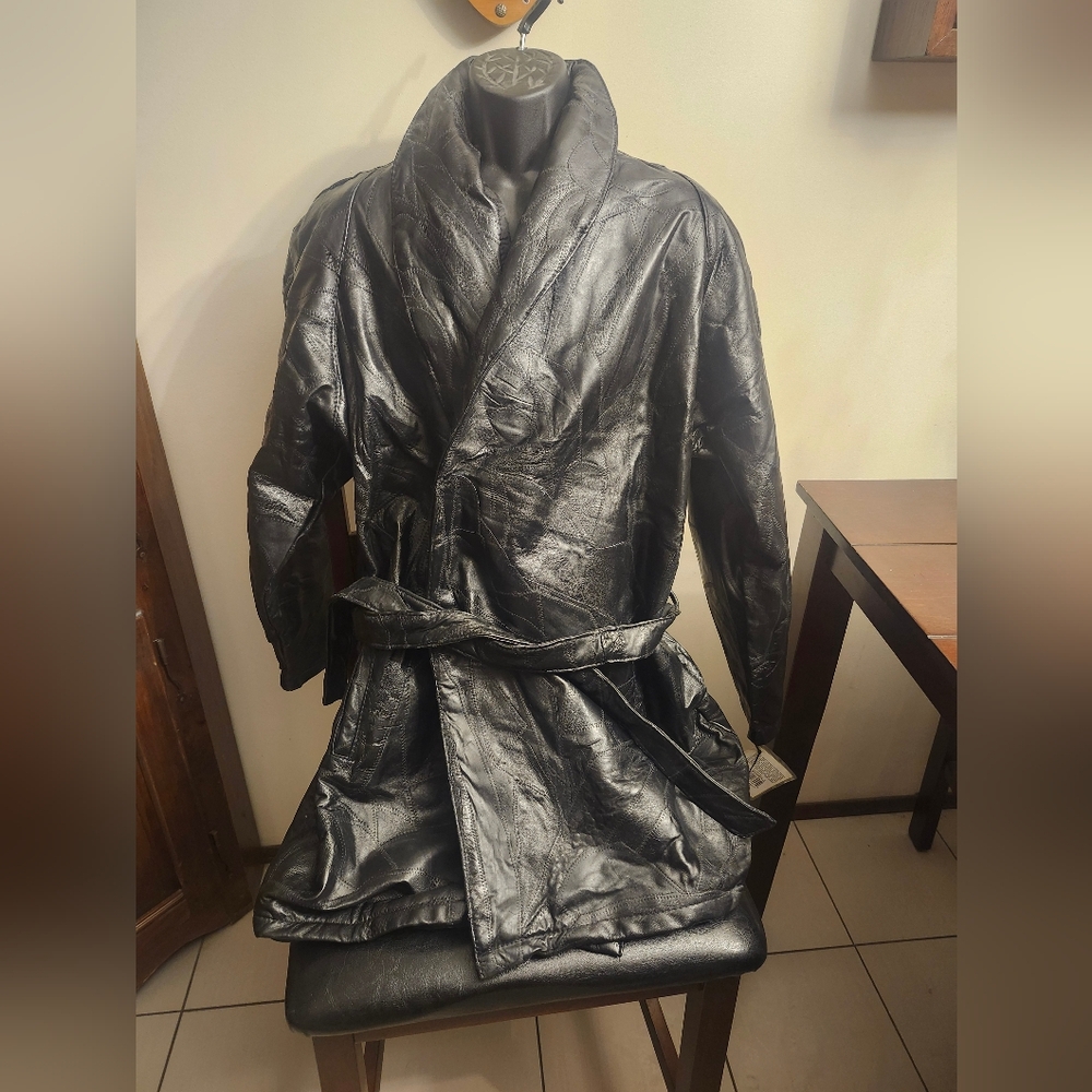 BNWT- Y2K Maxam Genuine Leather Women's XXXL Coat